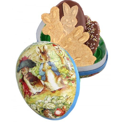 Füll-Osterei mit Schoko-Keksfiguren, Stück