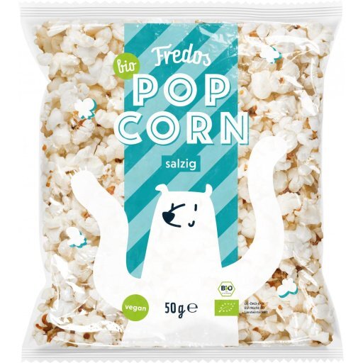 Fredos Popcorn salzig, 50g