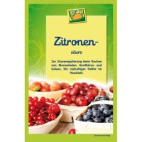 Zitronensäure zum Einkochen - KONVENTIONELL, 10g