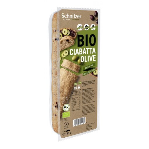 Ciabatta Olive glutenfrei, 180g