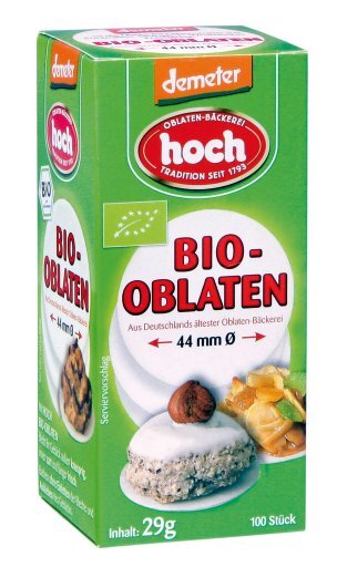 Backoblaten 44mm Ø DEMETER, 100Stück
