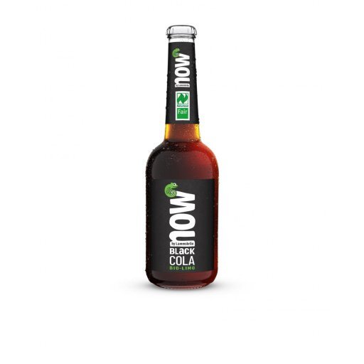 NOW Black Cola mit Guarana glutenfrei NATURLAND, 0.33l