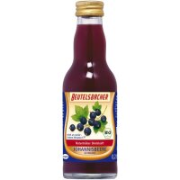 Johannisbeersaft schwarz naturtrüb, 0.2l