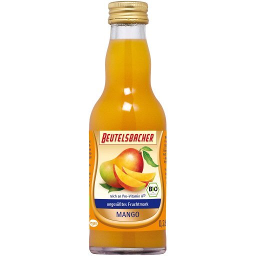 Vollfrucht Mango ungesüßt, 0.2l