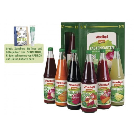 Fasten-Kasten DEMETER - 6 Sorten a 0,7L, Kiste