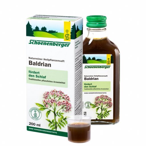 Naturreiner Heilpflanzensaft Baldrian, 200ml