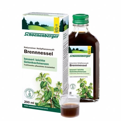 Naturreiner Heilpflanzensaft Brennnessel, 200ml