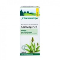 Naturreiner Heilpflanzensaft Spitzwegerich, 200ml