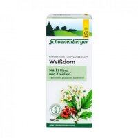 Naturreiner Heilpflanzensaft Weißdorn, 200ml