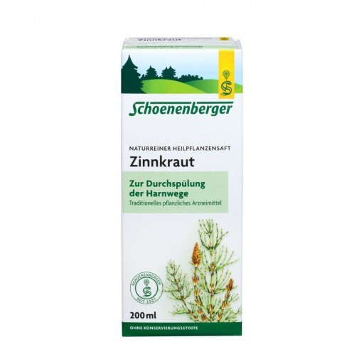 Naturreiner Heilpflanzensaft Zinnkraut, 200ml