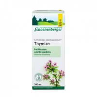 Naturreiner Heilpflanzensaft Thymian, 200ml