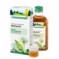 Naturreiner Pflanzensaft Bärlauch, 200ml