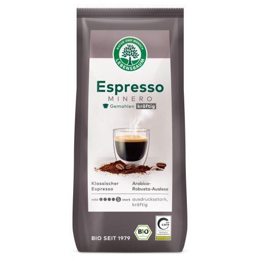 Minero Espresso gemahlen, 250g