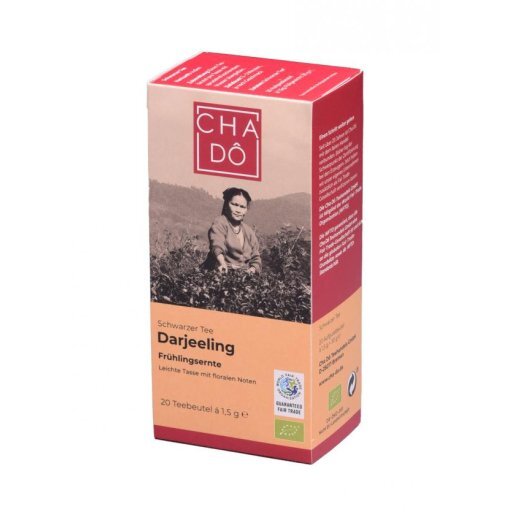 Schwarztee Darjeeling WFTO FairTrade - Tbt, 20x1.5g