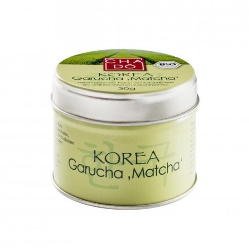 Korea Garucha Grüntee Matcha Pulver - Dose, 30g