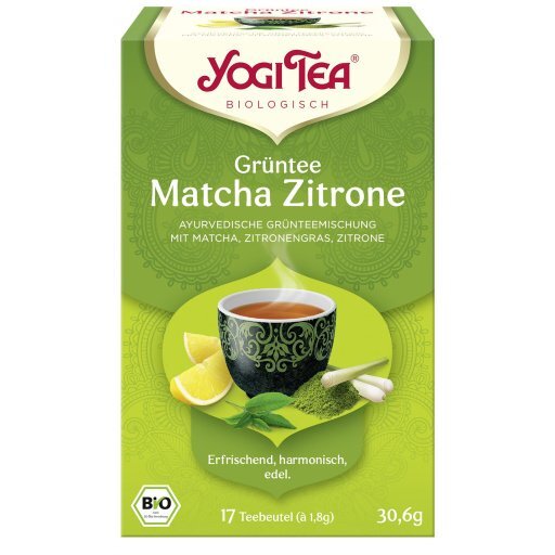 Grüntee - Matcha Zitrone - Tbt, 17x1.8g