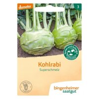Kohlrabi weiß Superschmelz, Tüten