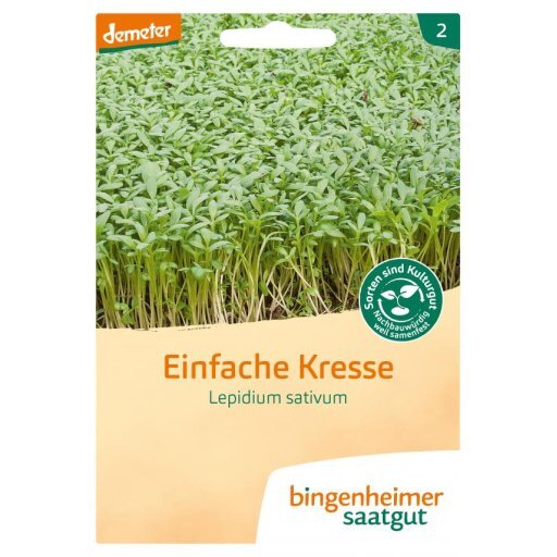 Kresse einfach, Tüten