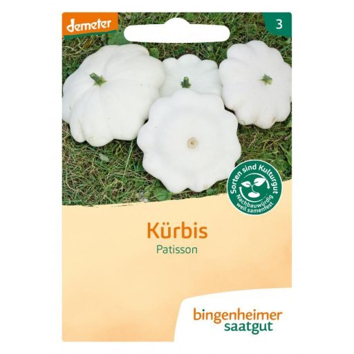 Kürbis Patisson, Tüten