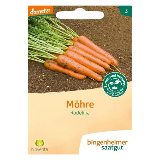 Möhre Rodelika bioverita, Tüten