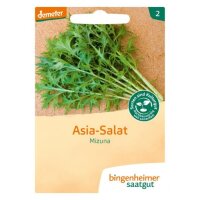 Asia Salat Mizuna, Tüten