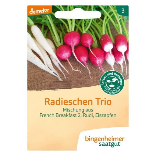 Radieschen-Trio Mischung, Tüten