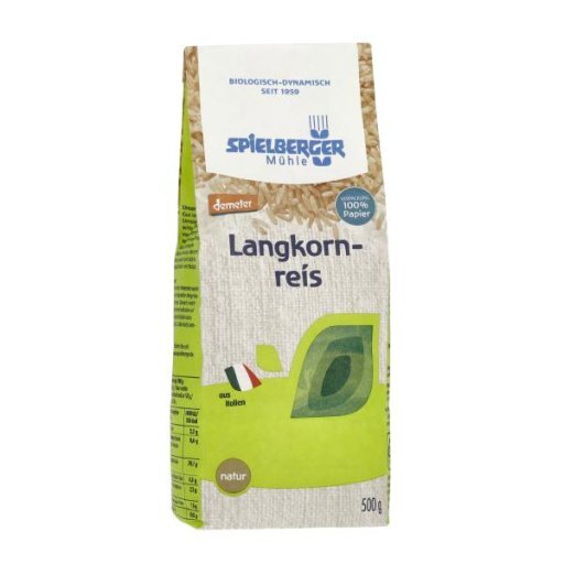 Langkornreis natur DEMETER, 500g
