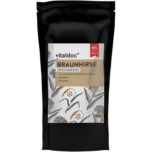 Braunhirse frischgekeimt, 250g