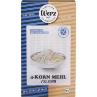 4-Korn Vollkornmehl glutenfrei, 1kg