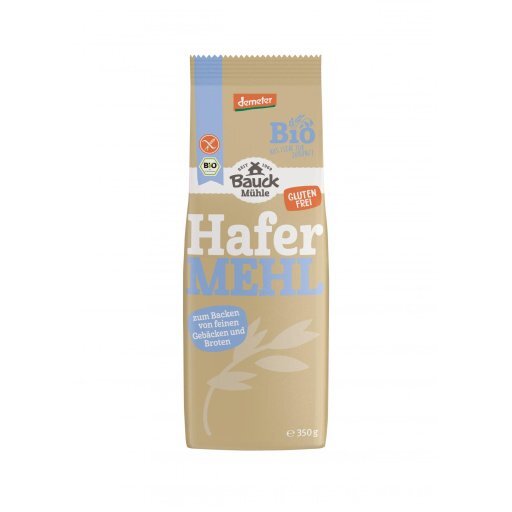 Hafermehl Vollkorn glutenfrei DEMETER, 350g