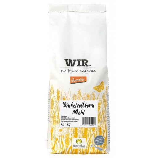 Dinkelvollkornmehl DEMETER, 1kg