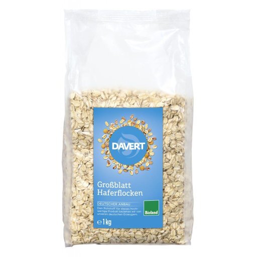 Haferflocken Großblatt BIOLAND, 1kg
