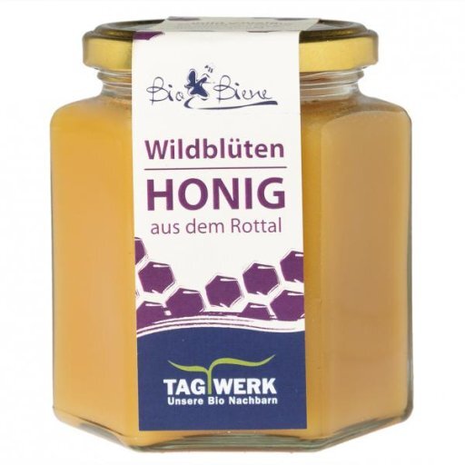 Wildblütenhonig TAGWERK, 490g