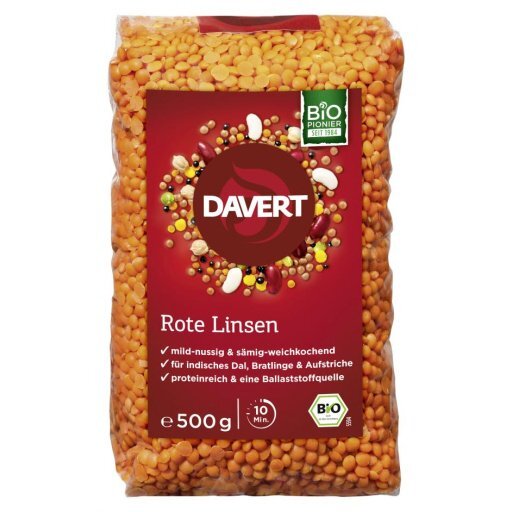 Rote Linsen, 500g