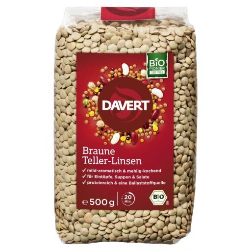 Braune Tellerlinsen, 500g