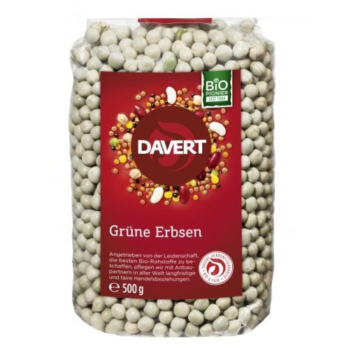 Grüne Erbsen, 500g