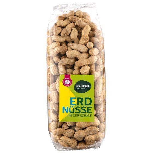 Erdnüsse geröstet in der Schale, 330g