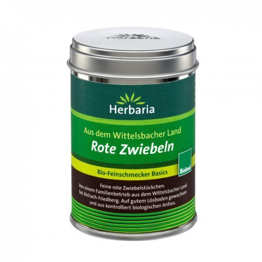 Rote Zwiebeln Stückchen getrocknet, 50g