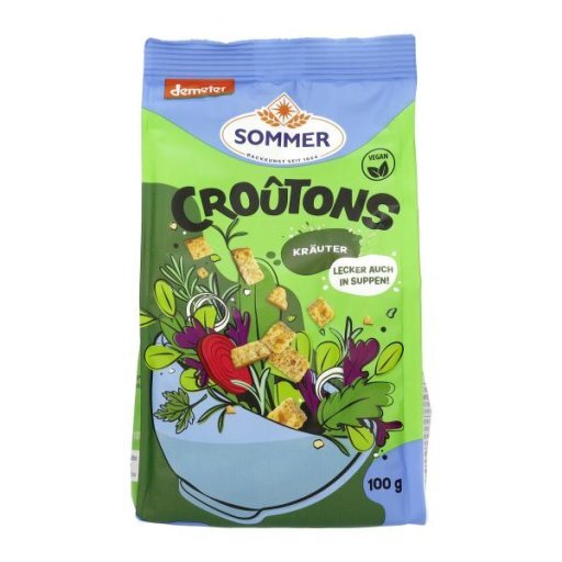 Croutons Kräuter geröstete Brotwürfel DEMETER, 100g
