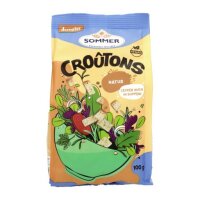 Croutons Natur geröstete Brotwürfel DEMETER, 100g