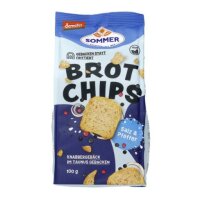 Brot Chips Salz und Pfeffer DEMETER, 100g