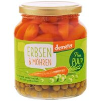 Erbsen & Möhren DEMETER, 350g