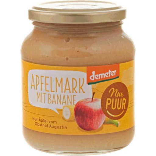 Apfelmark ungesüßt mit Banane DEMETER, 360g