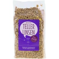 Braune Teller-Linsen, 500g