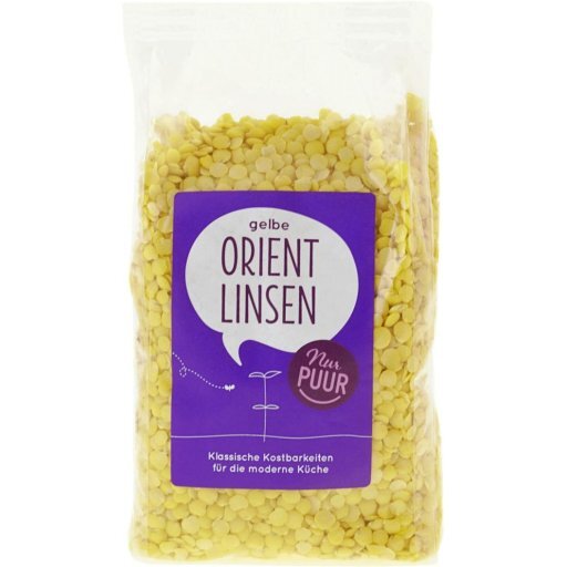 Gelbe Orient-Linsen, 500g