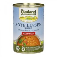 Rote Linsensuppe vegetarisch, 400g