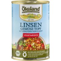 Linsen-Gemüse-Topf vegetarisch, 400g