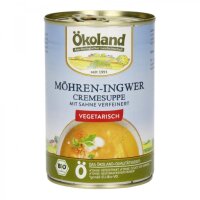 Möhren-Ingwer-Cremesuppe vegetarisch, 400g
