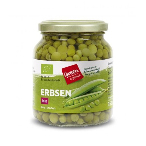 Erbsen fein, 350g