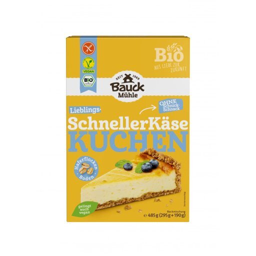 Backmischung Käsekuchen glutenfrei, 485g